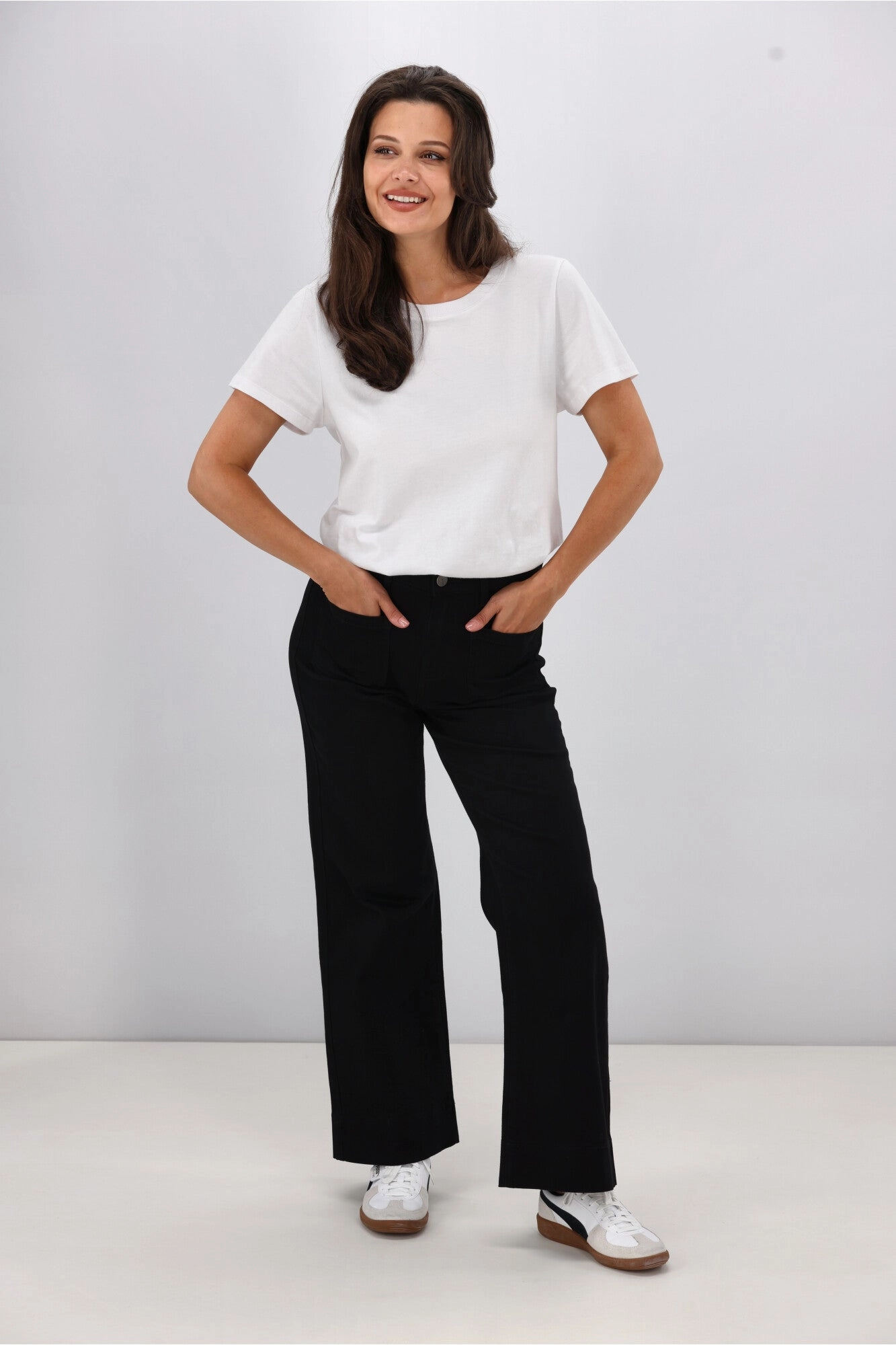 Wakee Lizzy Jean Black Postpartum Fit Gym Workout