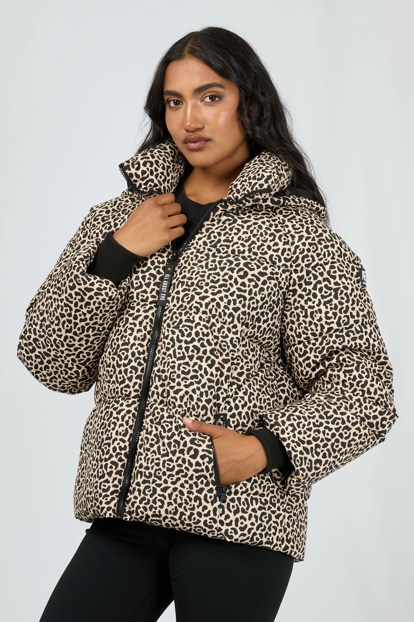 All About Eve Savannah Puffer Print Rugged Comfort Comfort Fit Design