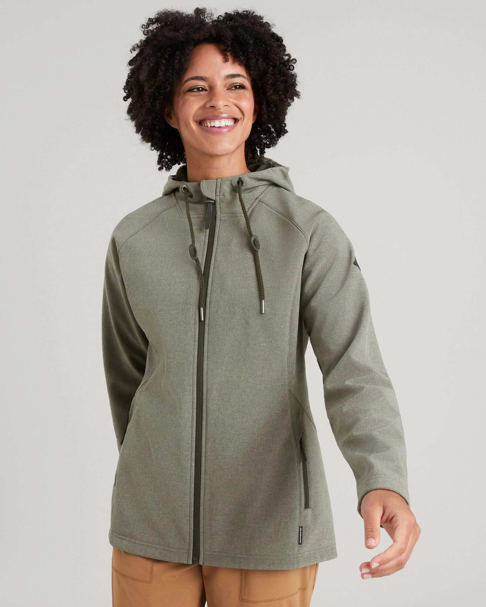 InterchangeablePanels Anti Pilling Malazan Women's Softshell Jacket - Beech Marle