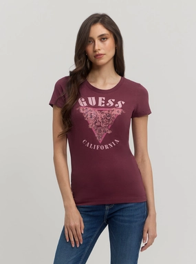 Eco Burgundy Roses T-Shirt Comfy Layer