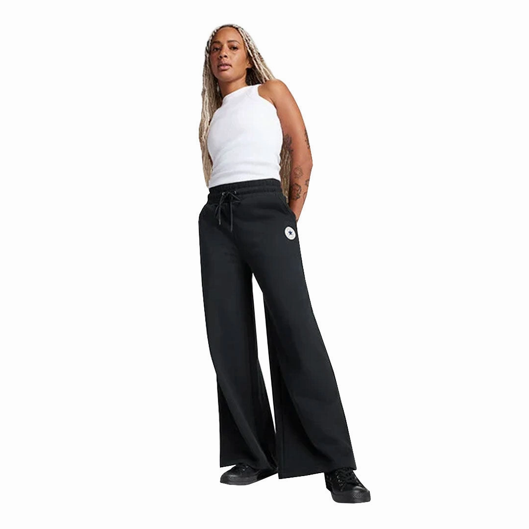Converse - Women's Knit Wide Leg Pant (10027980 A02) Reflective Trim Options