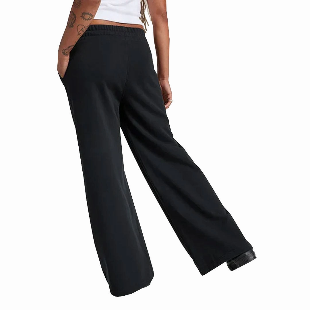 smooth zipper Converse - Women's Knit Wide Leg Pant (10027980 A02)