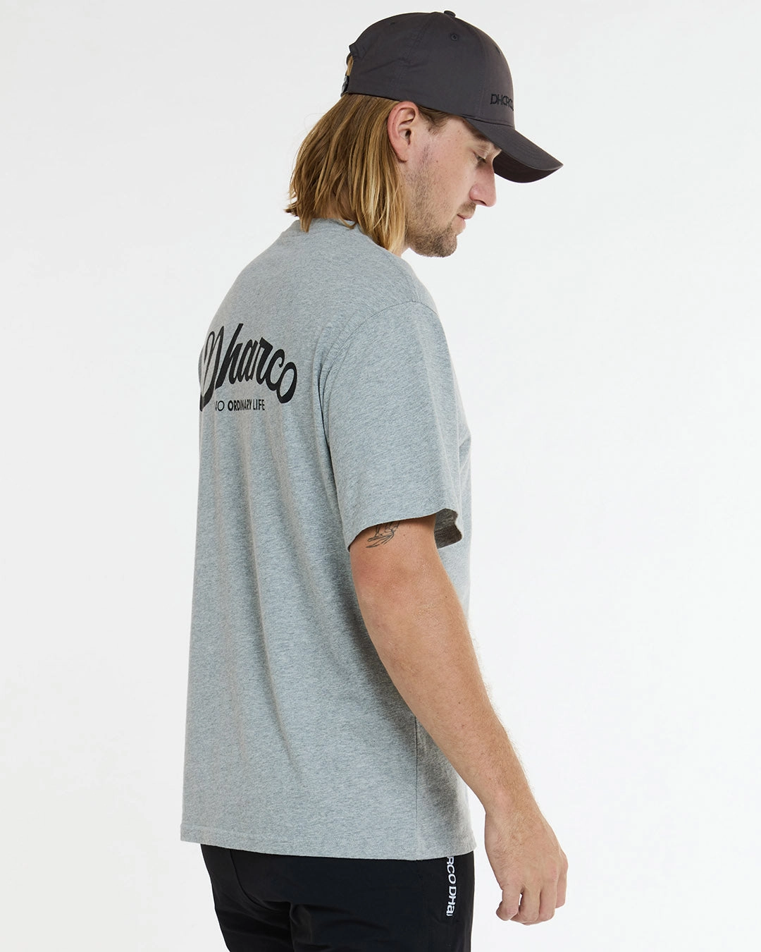 All-Season Comfort Wear All-Day Wear Mens Cotton Tee | Grey Marble