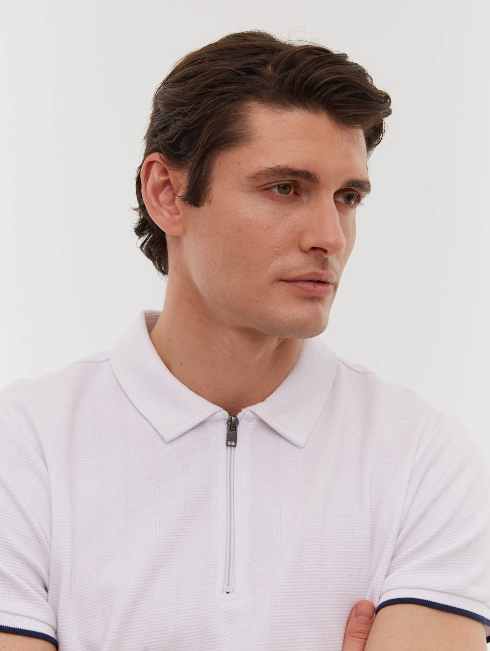 Chill Mode Collared Shirt Zanza Knit Polo Shirt