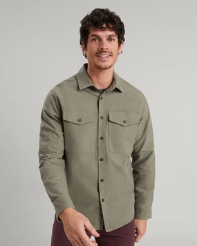 Conference Appropriate Men's Huntly Moleskin Long Sleeve Shirt - Beech