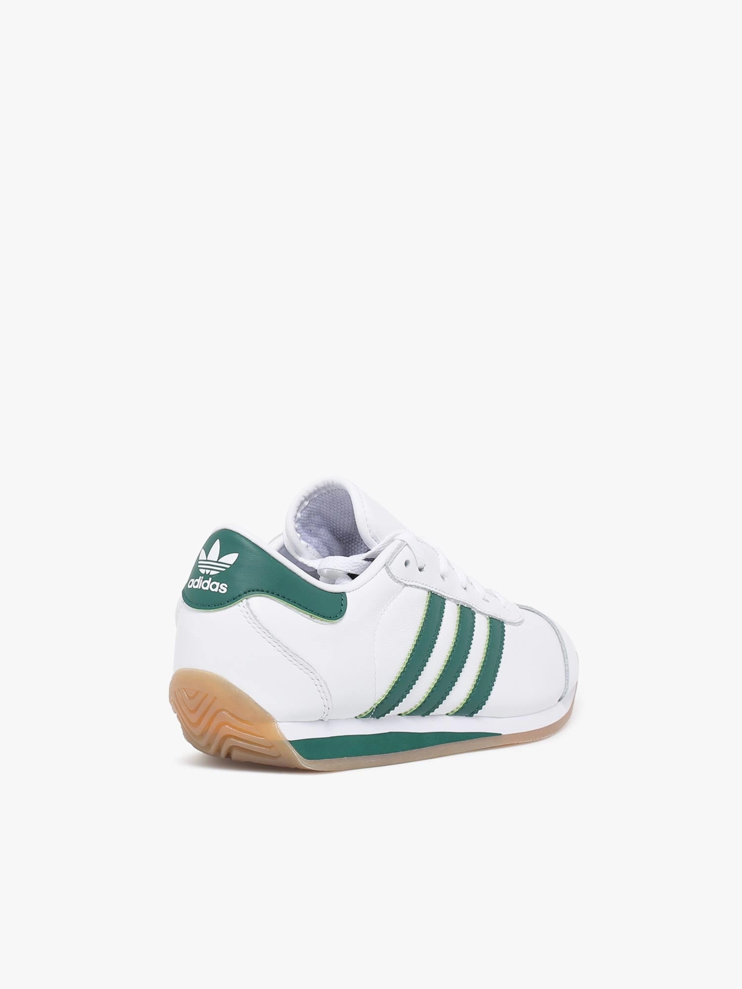 Stretch Wear Country Ii White Green leather