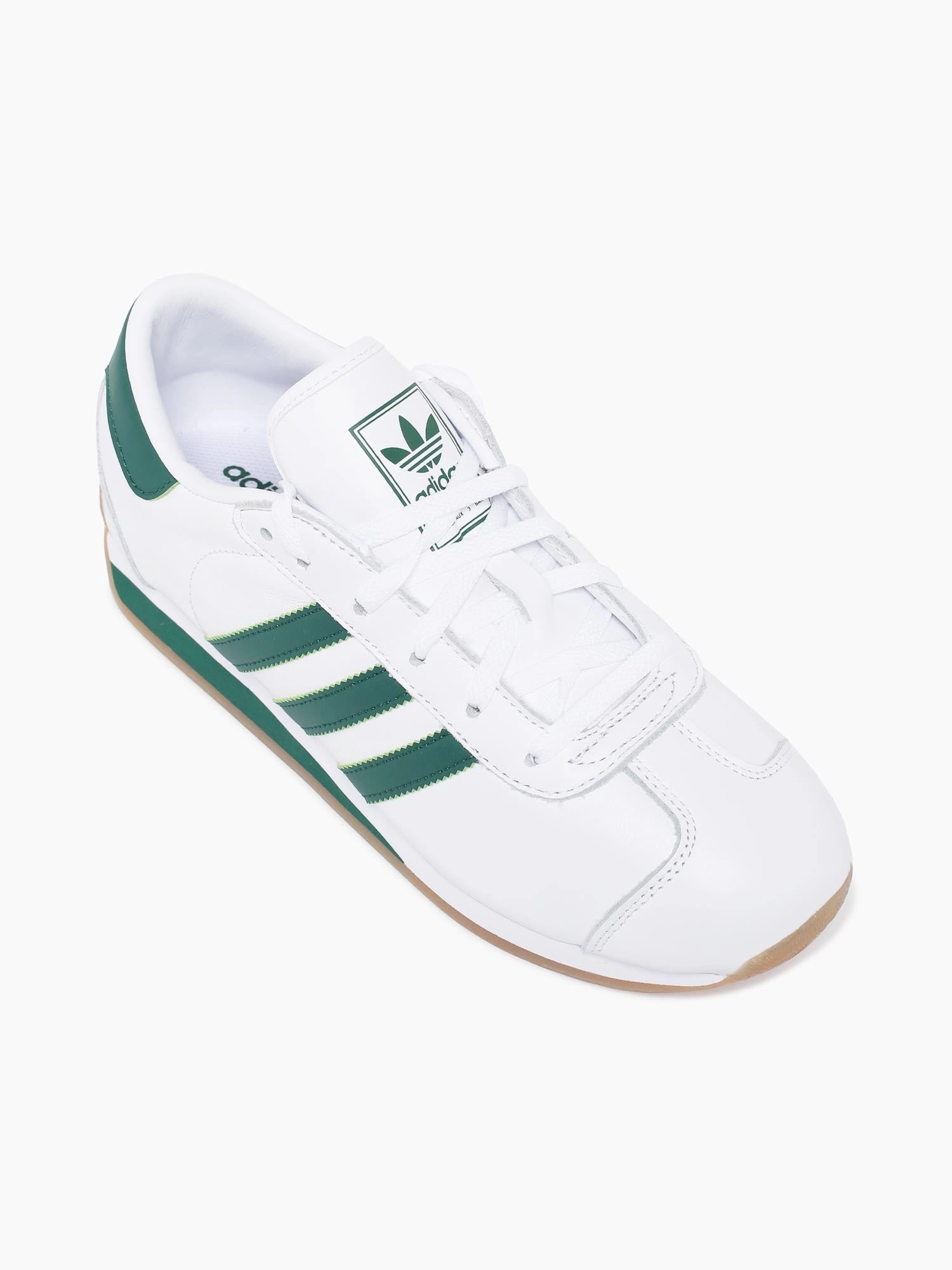 On The Move Country Ii White Green leather