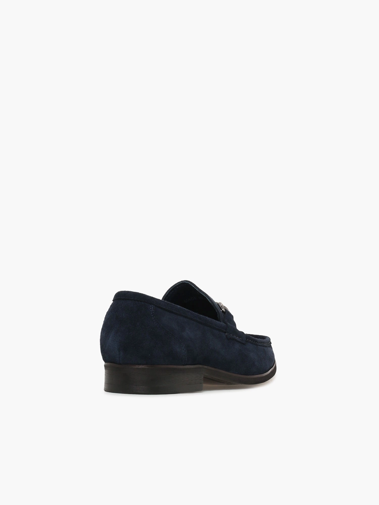 Darius Navy Suede Tailored Fit Shock Absorption Midsole