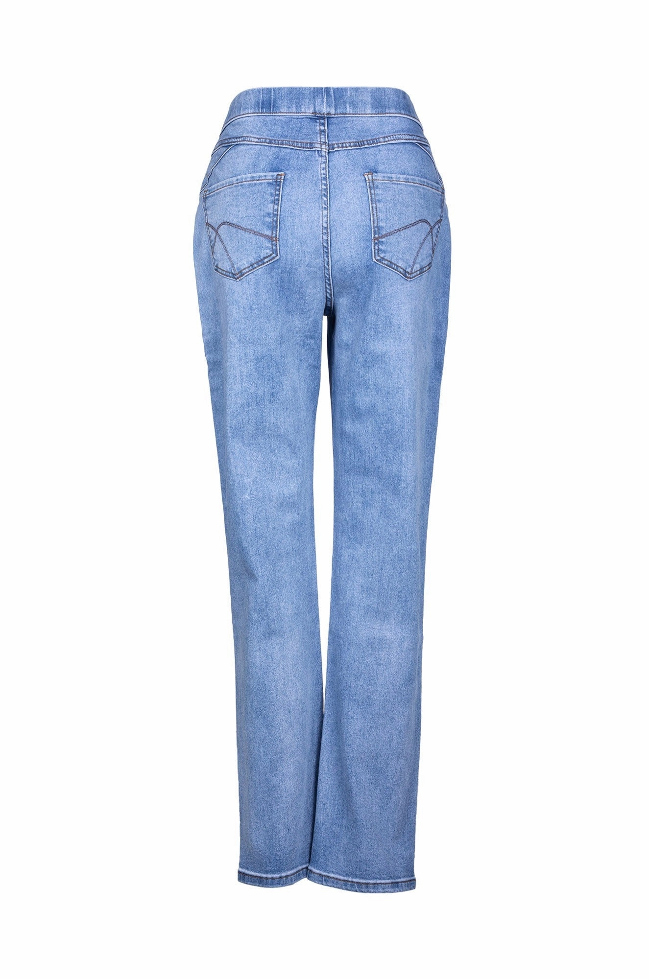 Comfy Streetwear Fan Music Event Fashionable Fit Regular Jeans | MID INDIGO | 0022B1