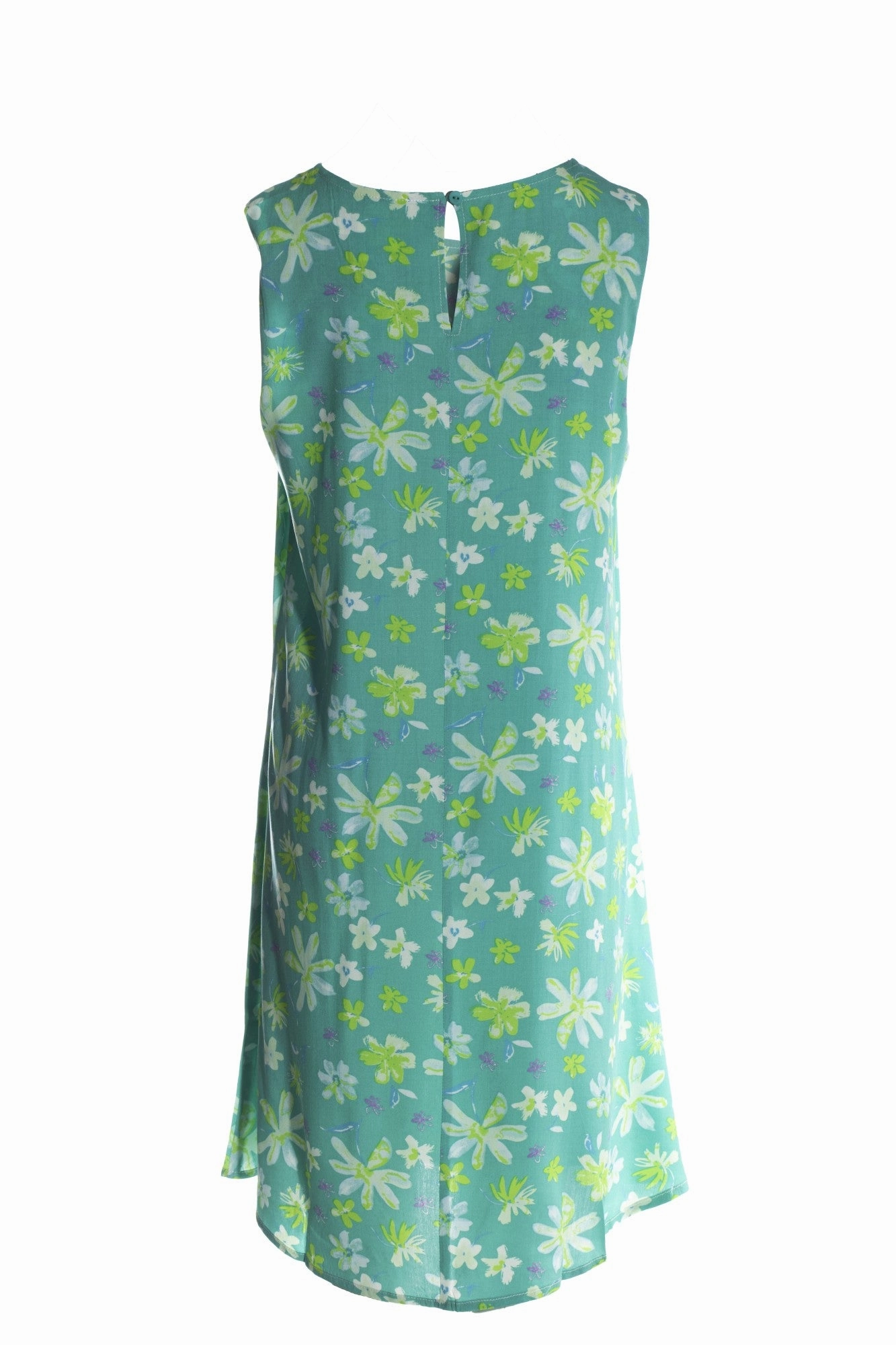 Sleeveless Viscose Dress | Jade Daisy | 3340AR Seasonal Mood Relax Flex
