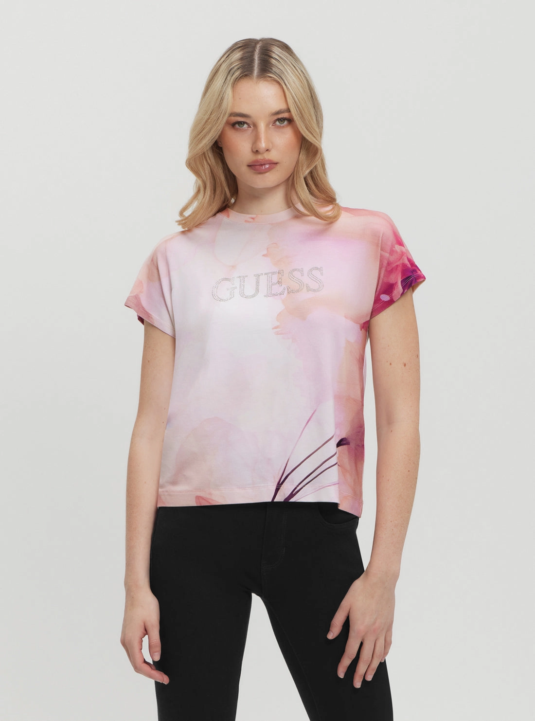 Pink Logo Kimono T-Shirt All Season Wear Fabric UltraSoftLining