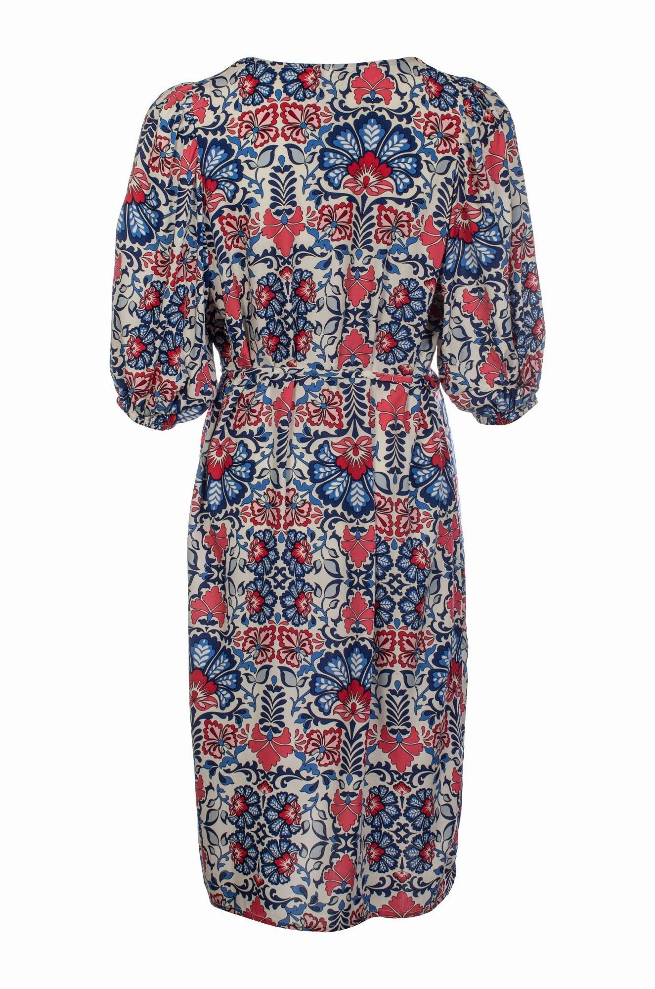 Dress | Blue Coral Vine | 3325C1 AntiPillTreatment Flexible Waist