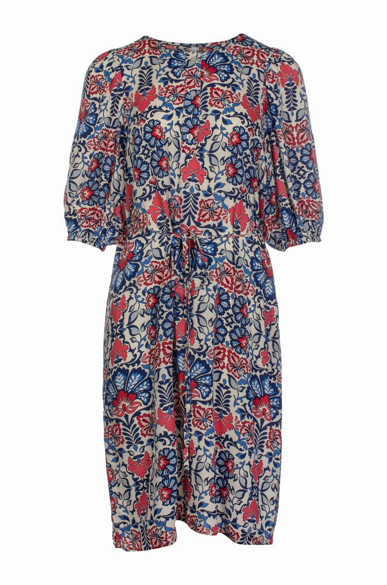 Dress | Blue Coral Vine | 3325C1 Chic Balance Effortless Fit