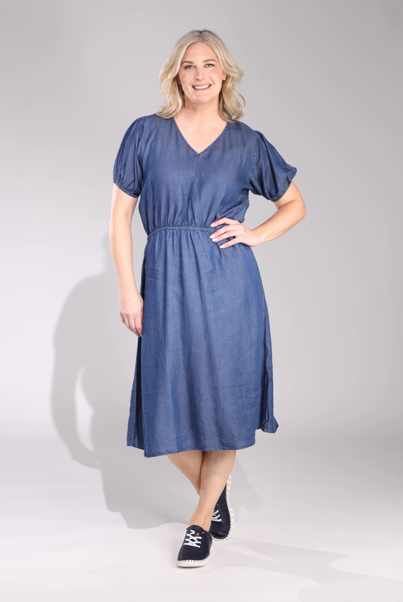 Dress | DARK INDIGO | 6634C1 Decorative-Design Chill Edge