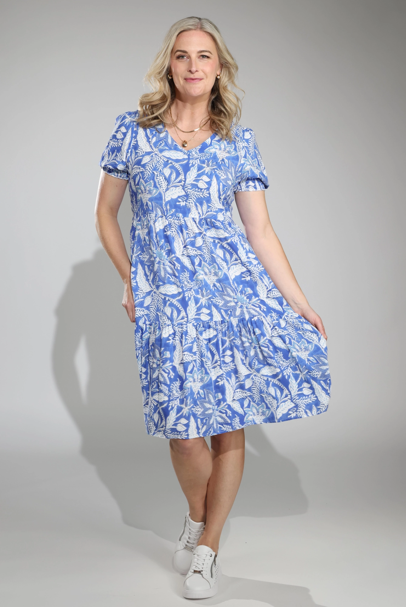 Weekend Style Dress | Delft Garden | 7336C1