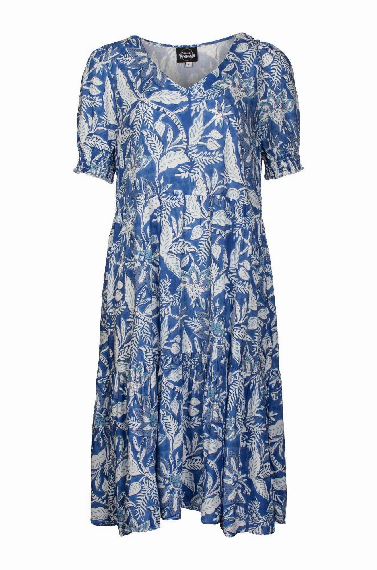 Social Ease Dress | Delft Garden | 7336C1