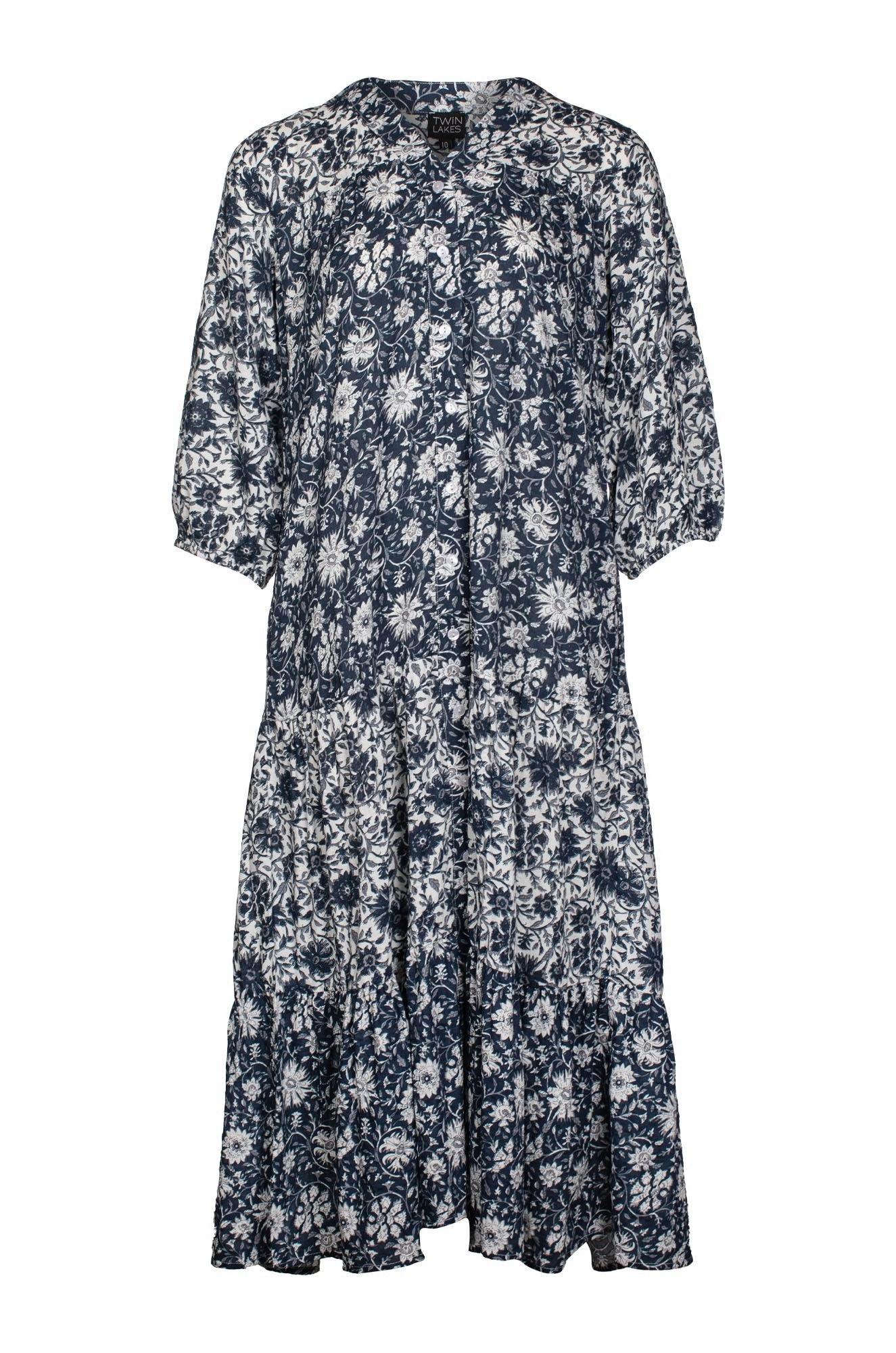 Dress | Indigo Vines | 6541C1 Decorative-Design