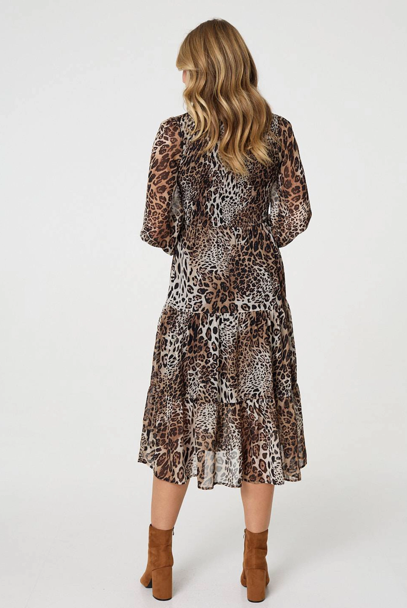 Dress | Multi Beige | 42BB1 Feminine Mood Soft Shape