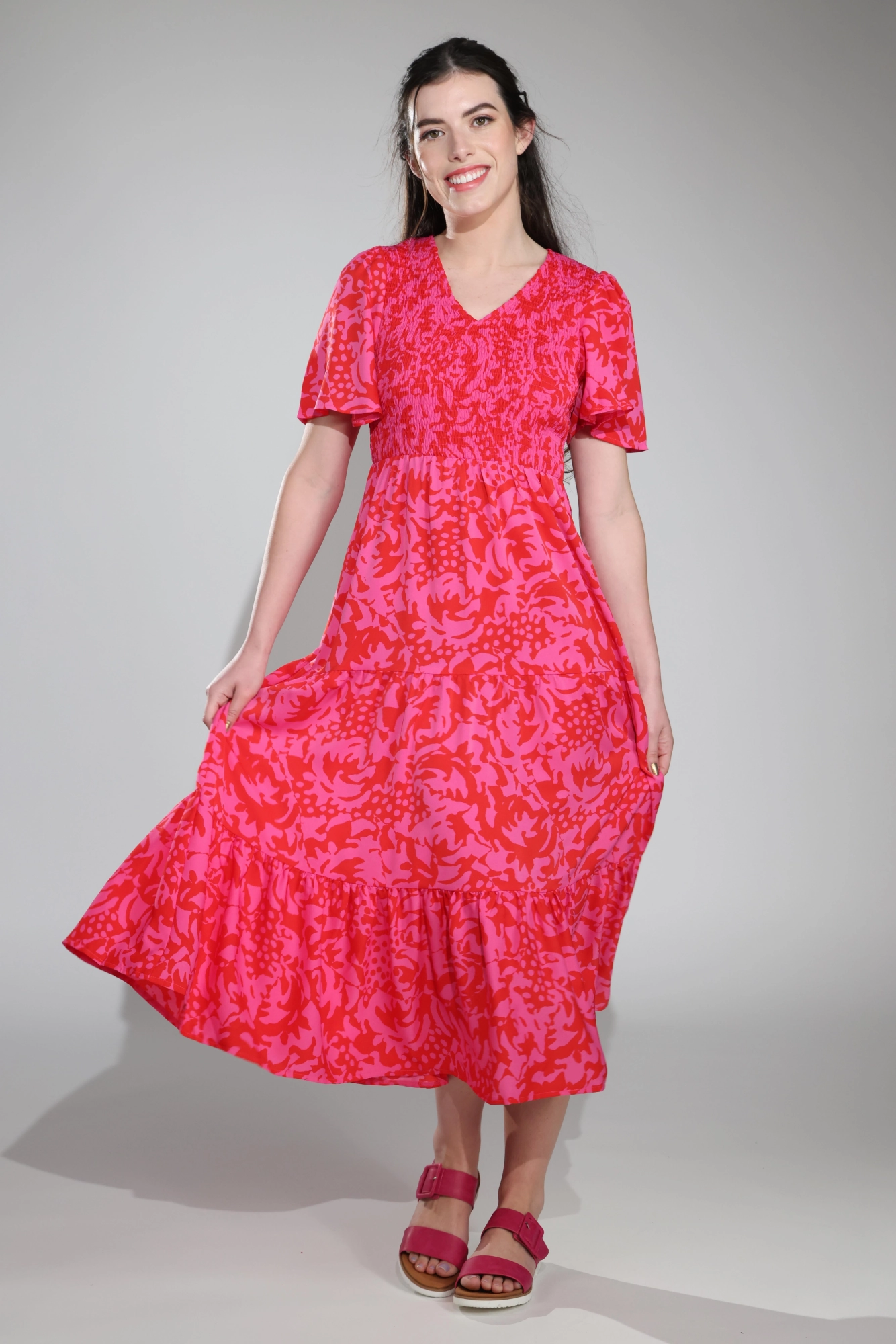 Dress | PINK | 0031C1 Summer Staple Flattering Fit Wear