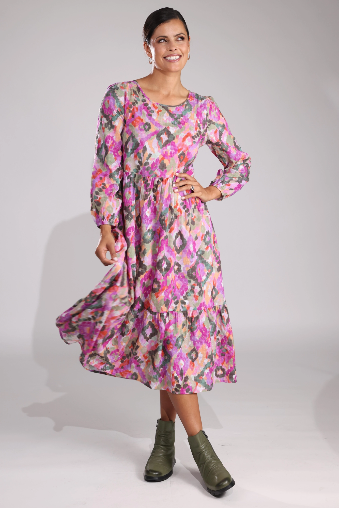 Dress | Pink Olive Diamonds | 6535B1 Smart Pairing