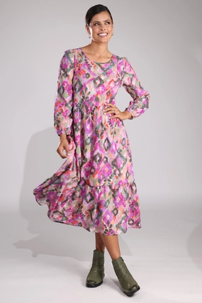 Dress | Pink Olive Diamonds | 6535B1 Timeless Style