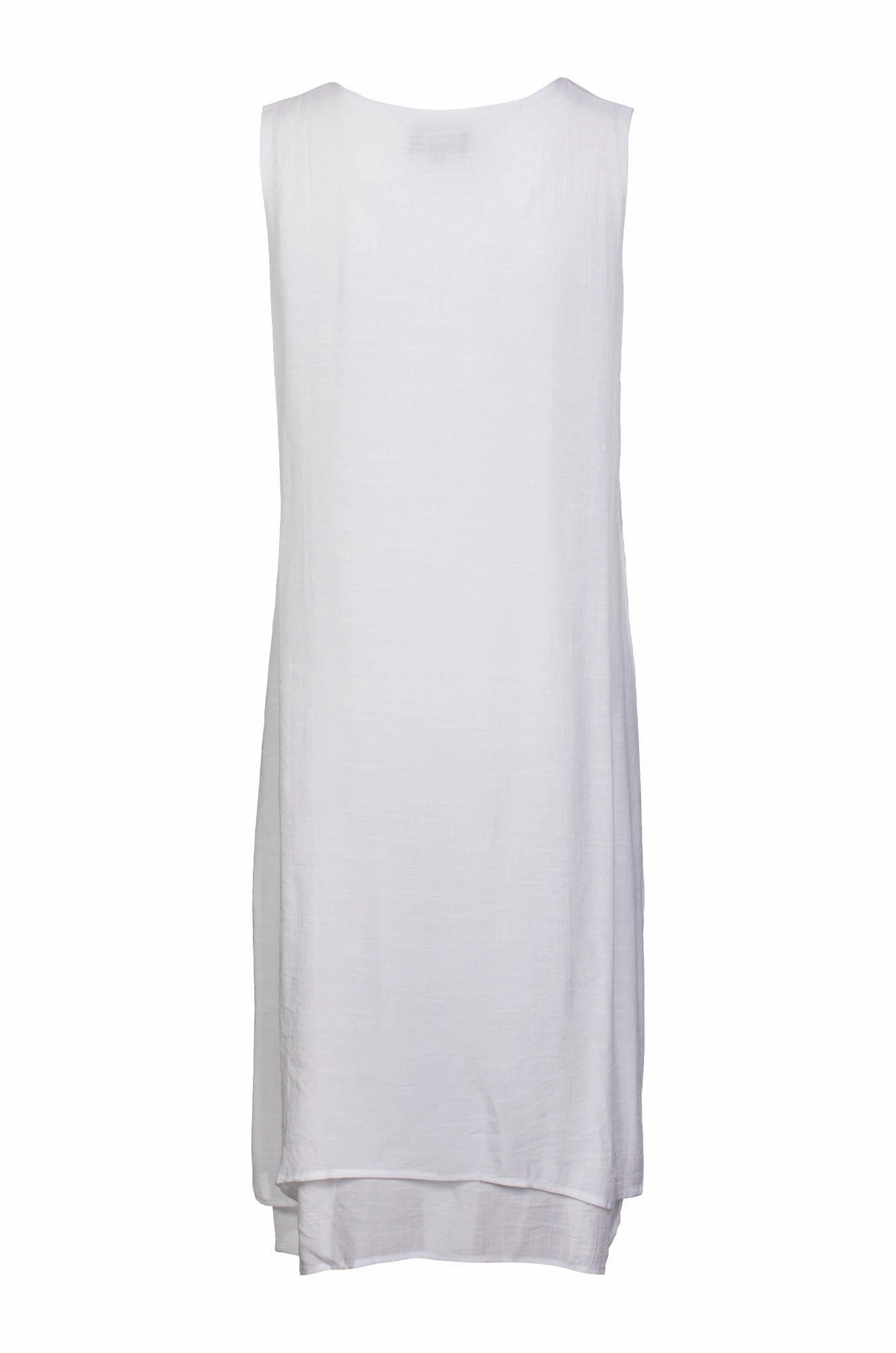 Relaxed Fit Look Nature Bloom Dress | WHITE | 8834C1