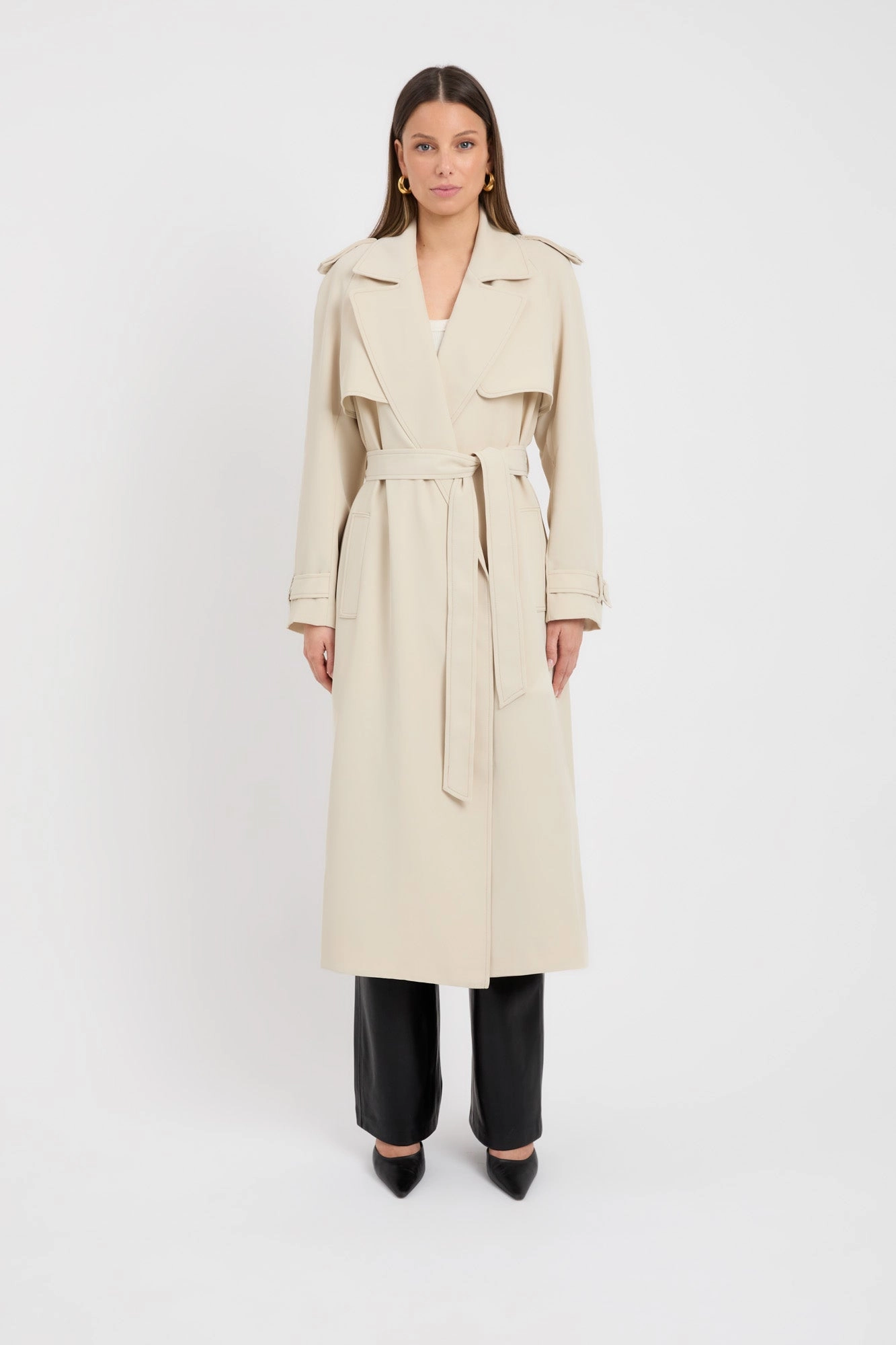 ElasticizedWaistbandSystem Tagless Neckline Design Serge Core Trench