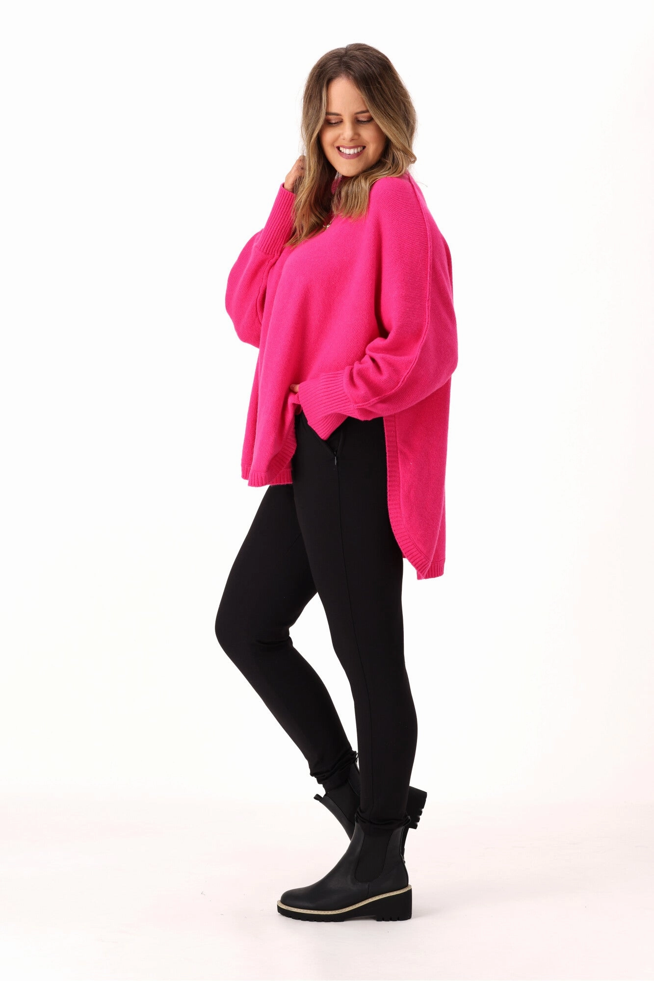 Betty Basics Priscilla Ponte Legging Black Soft Touch Summer Wear