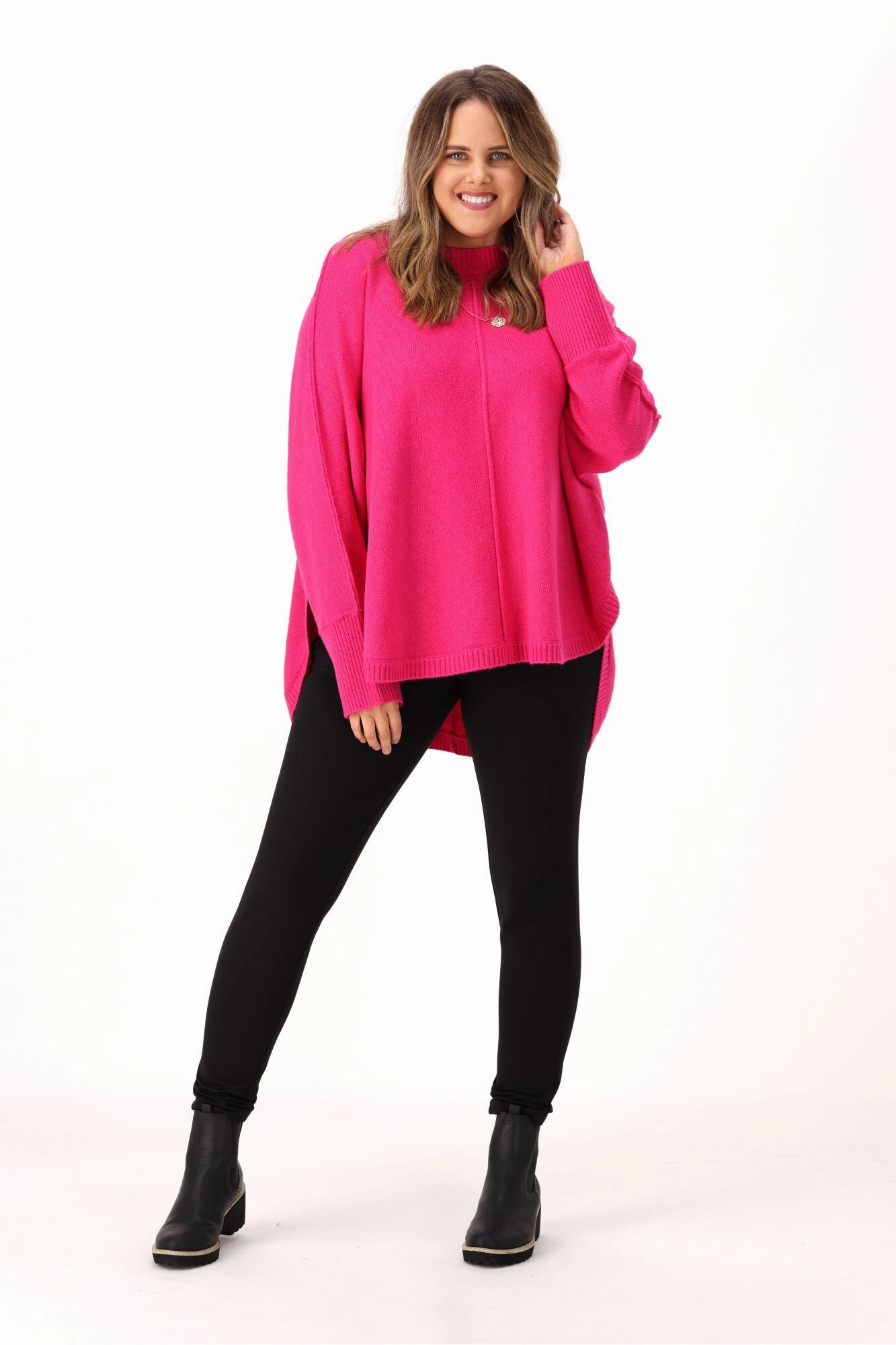 Lightweight Performance Fabric Travel Enthusiast Stretch Fit Betty Basics Priscilla Ponte Legging Black