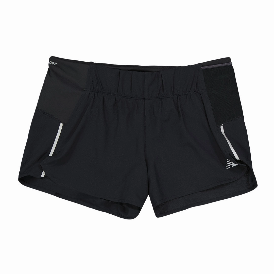 New Balance - Women's Impact Run 3" Shorts (WS21267 BK) Chill Fit