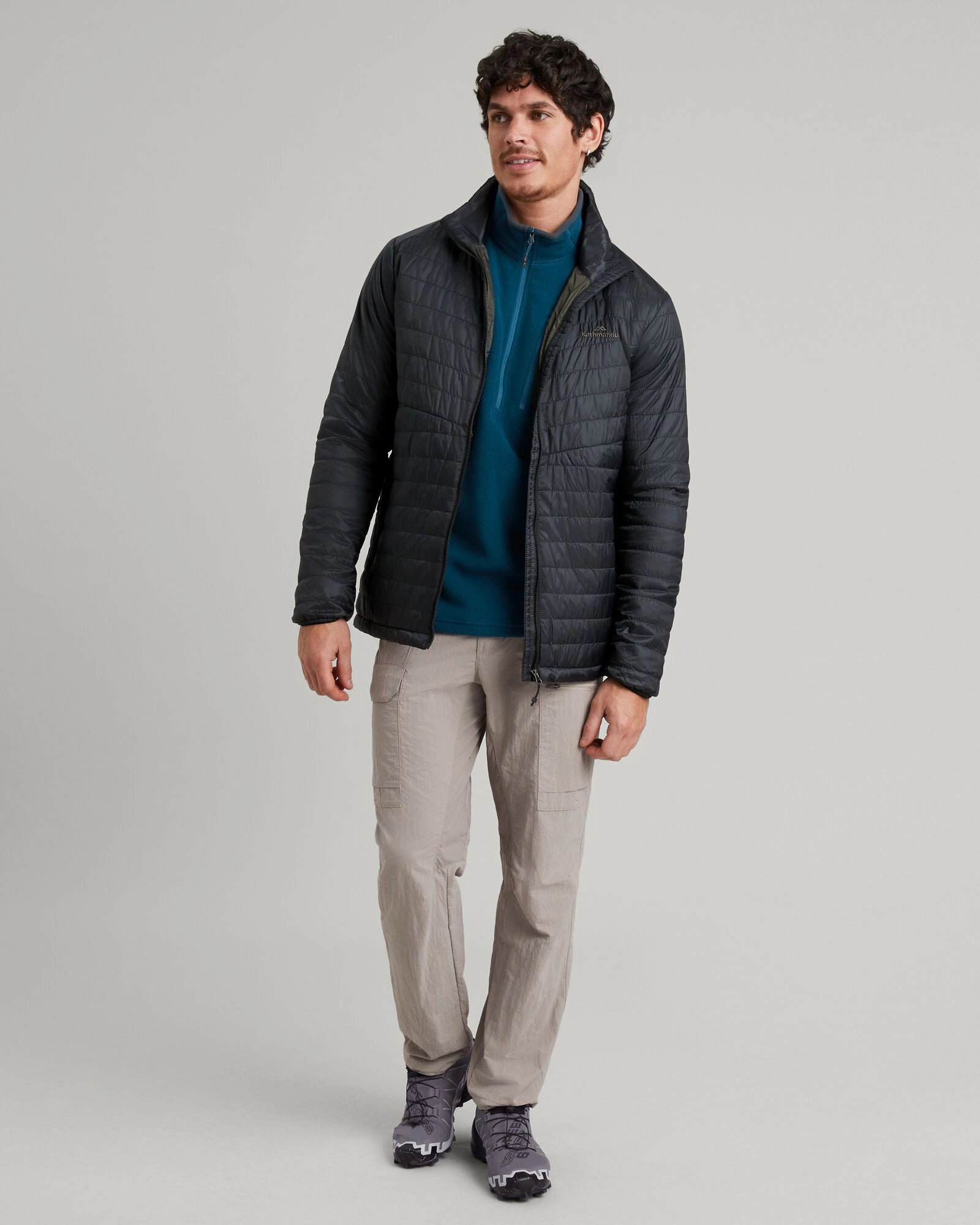 Flexible Comfort Heli R Men's novaLOFT Jacket - Black Stingray