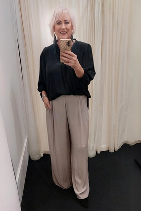 NonSlipInnerGrip Philosophy - CORDYP Cordy Wide Leg Split Pant