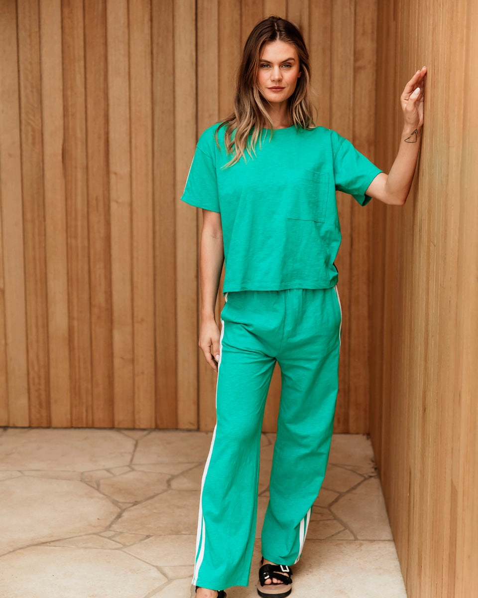 Foxwood Power Pant Bright Green Casual Day Four Way