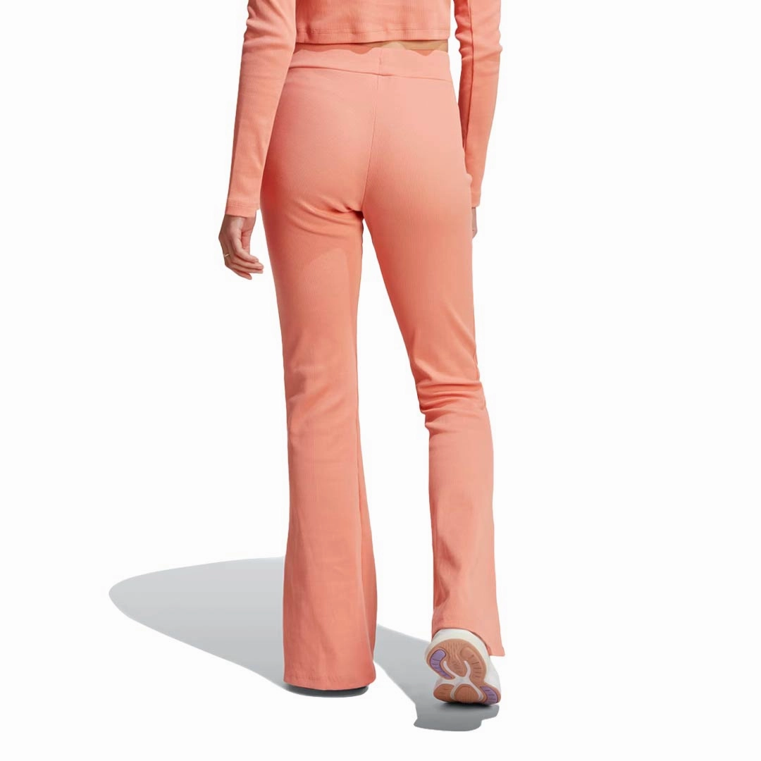 Weekend Comfort adidas - Women's Lounge Ribbed Flared-Leg Pant (IJ8452)