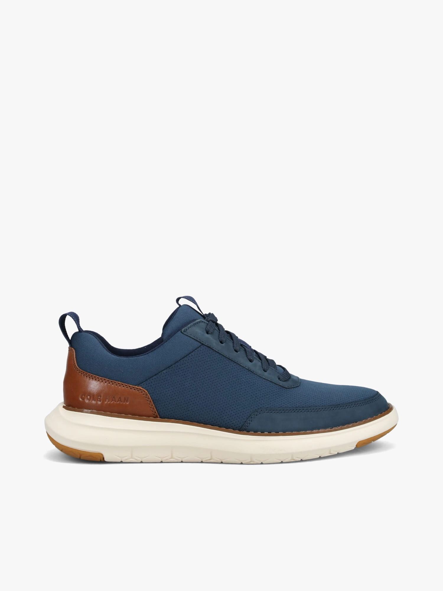Sneaker Design Grand Remix Sneaker Navy Tan leather