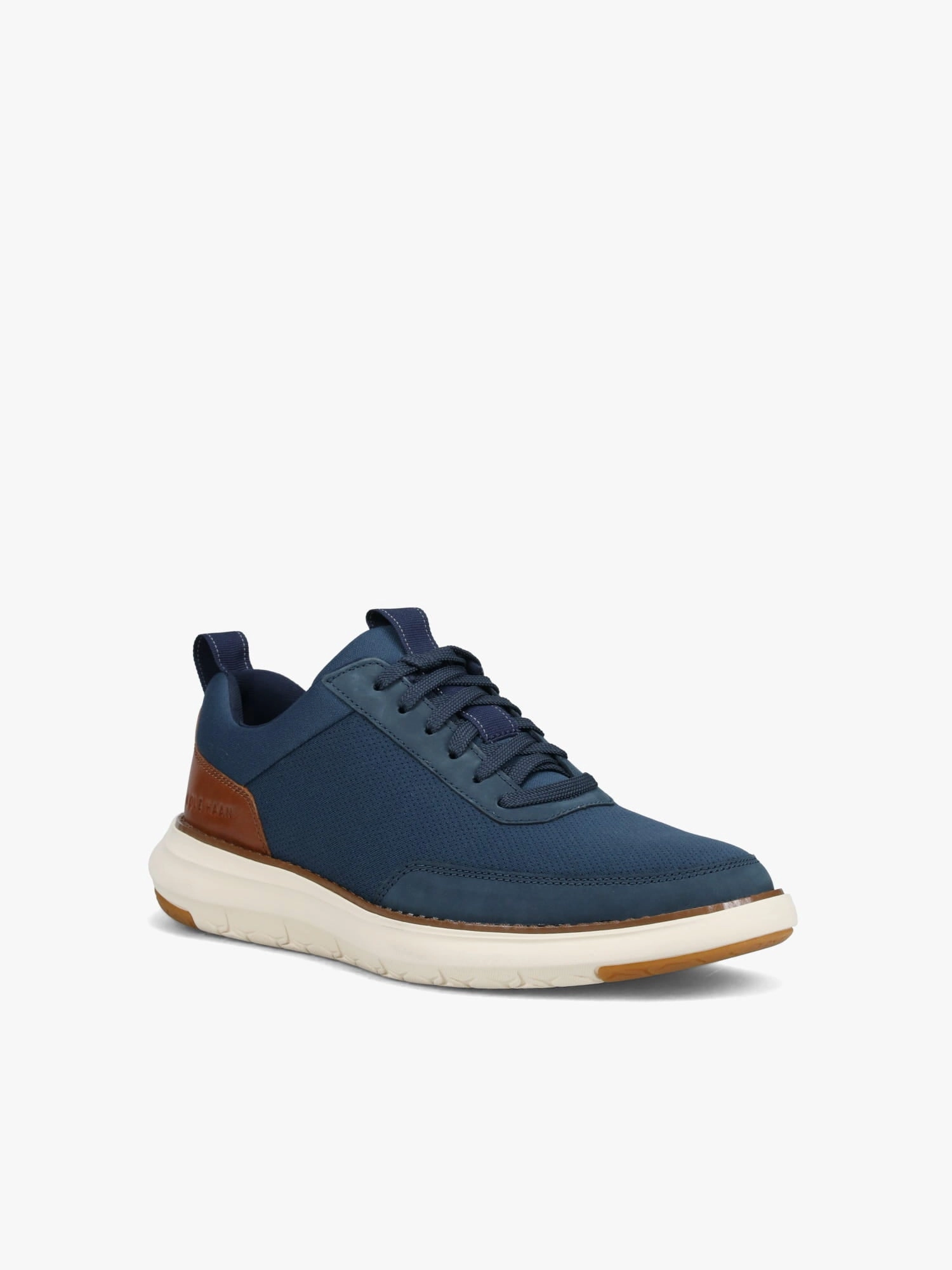 Grand Remix Sneaker Navy Tan leather Sneaker Brands Active Performance