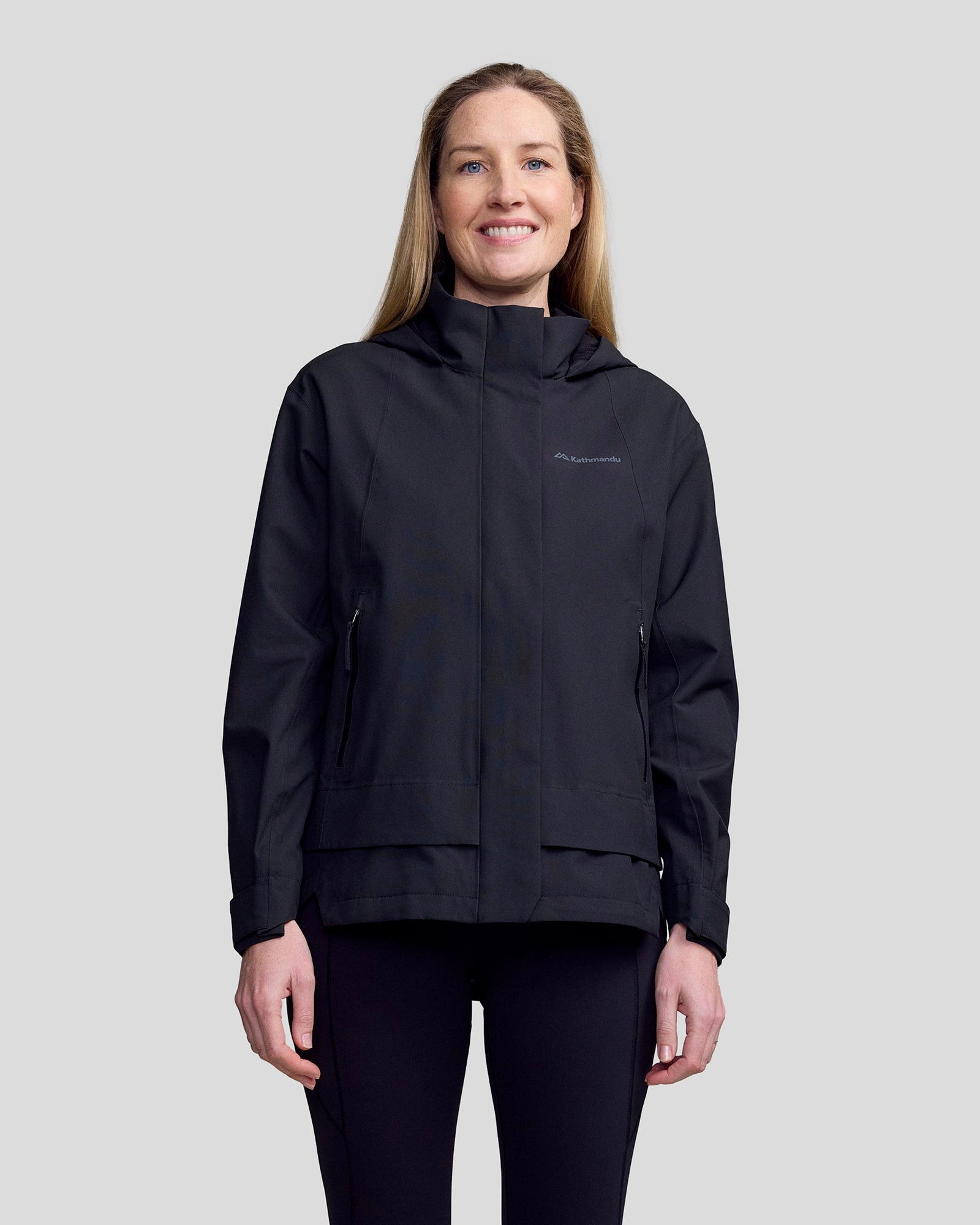 Women??s Citytrek 2L Rain Jacket - Black Stingray Water Repellent Finish