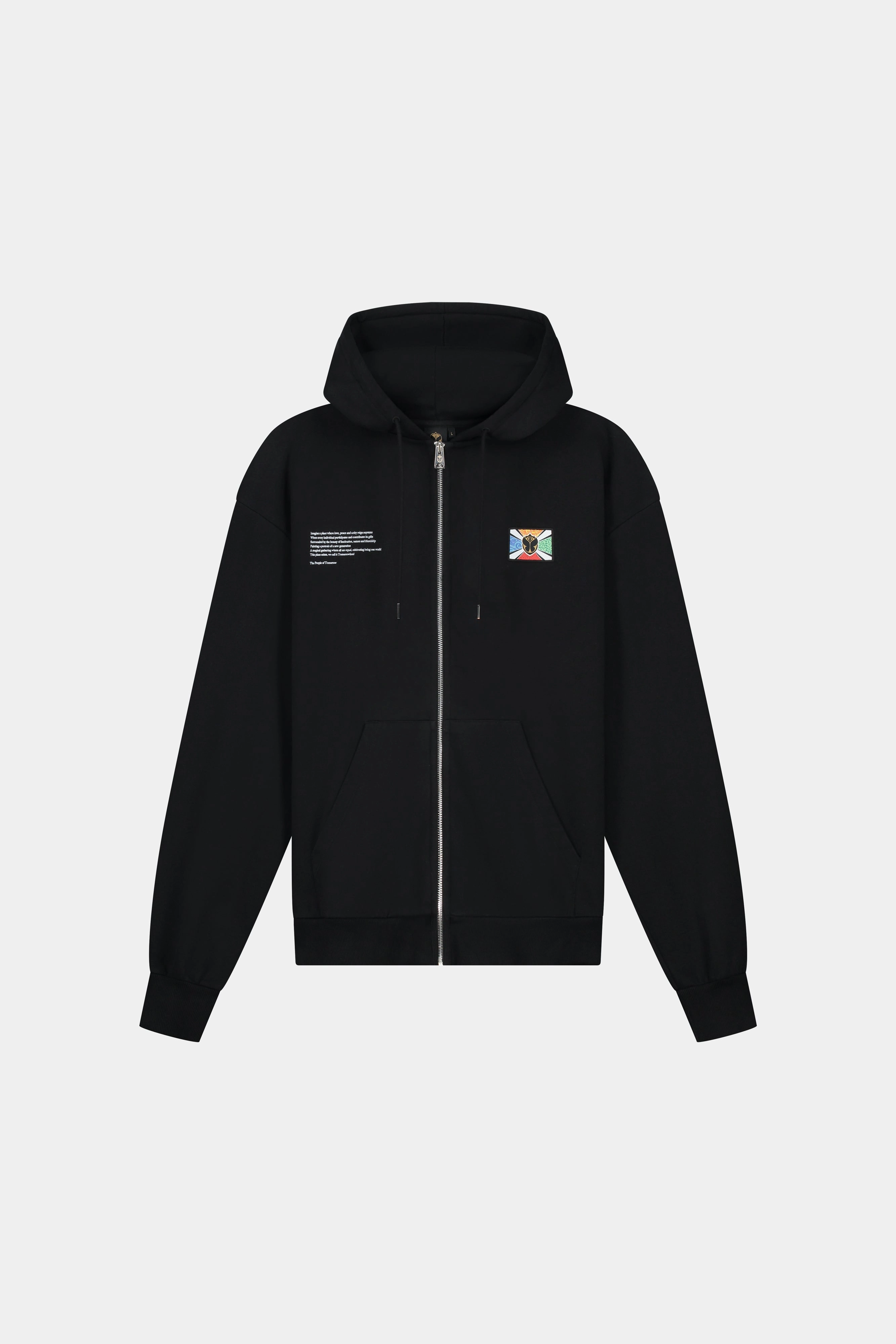 Snug & Stylish Elastic hem UNITY ZIP HOODIE