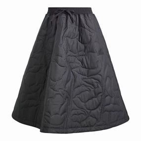 Workwear Minimal Waistband adidas - Women's City Escape Quilted Skirt (HZ2877)