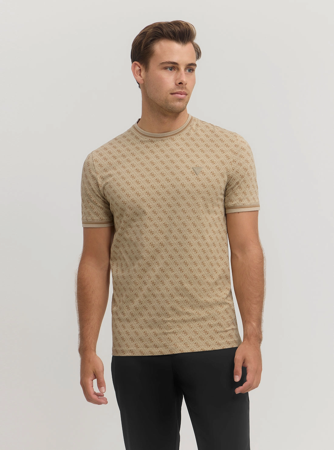 Eco Beige Marshall Active T-Shirt Tubular Body Construction Airflow Mesh Lining
