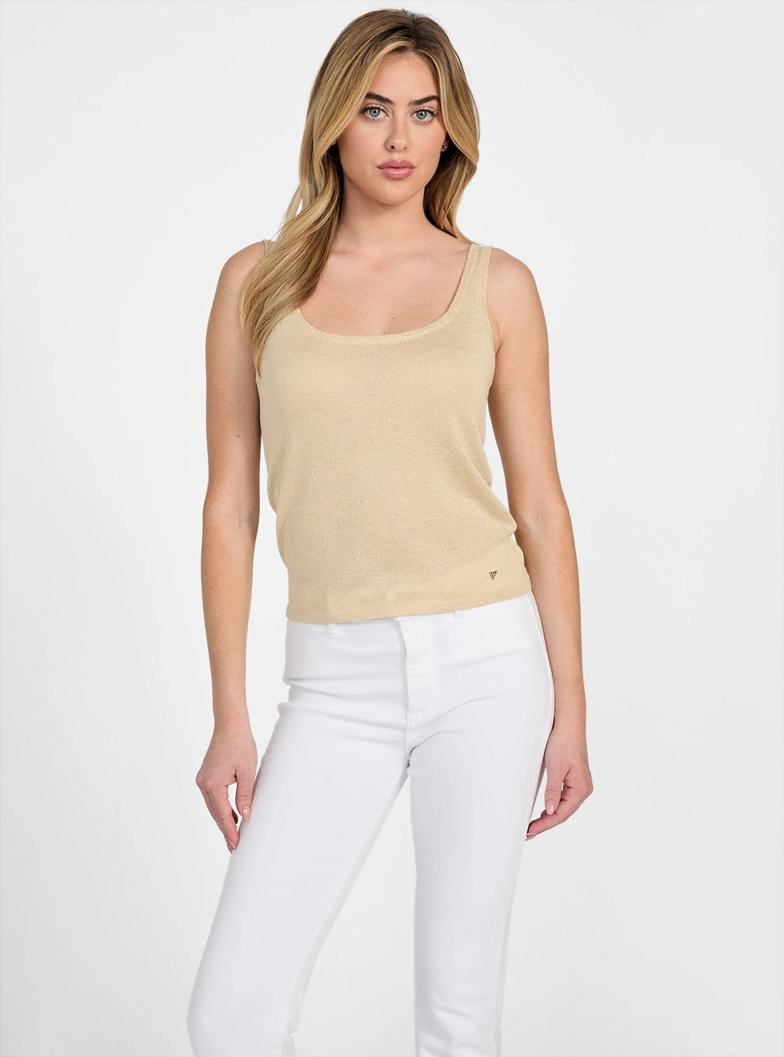 Durable Color Retention HypoallergenicConstruction Eco Beige Nellie Sweater Top