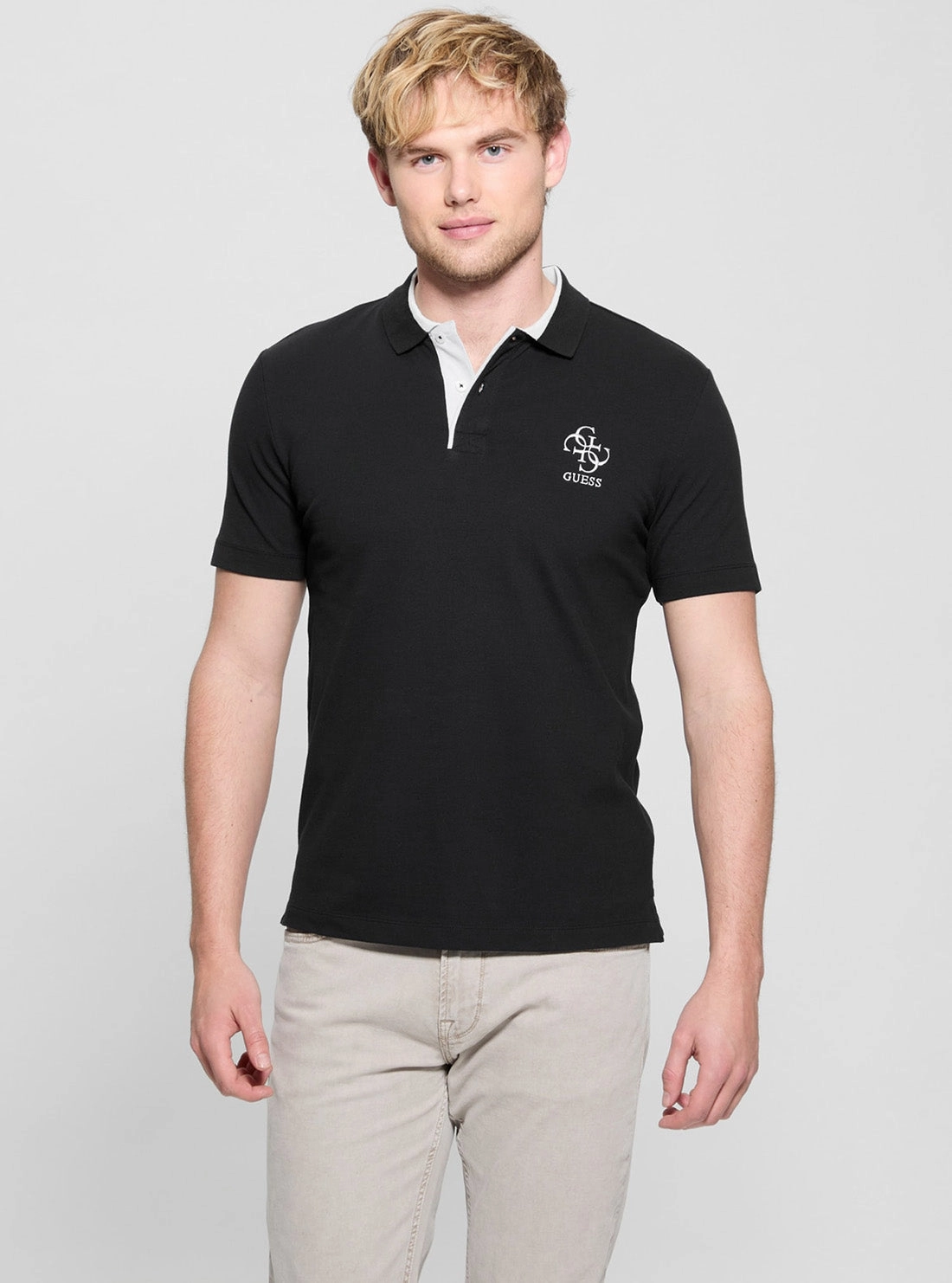 Comfort Wear Eco Black Lyle Polo Shirt