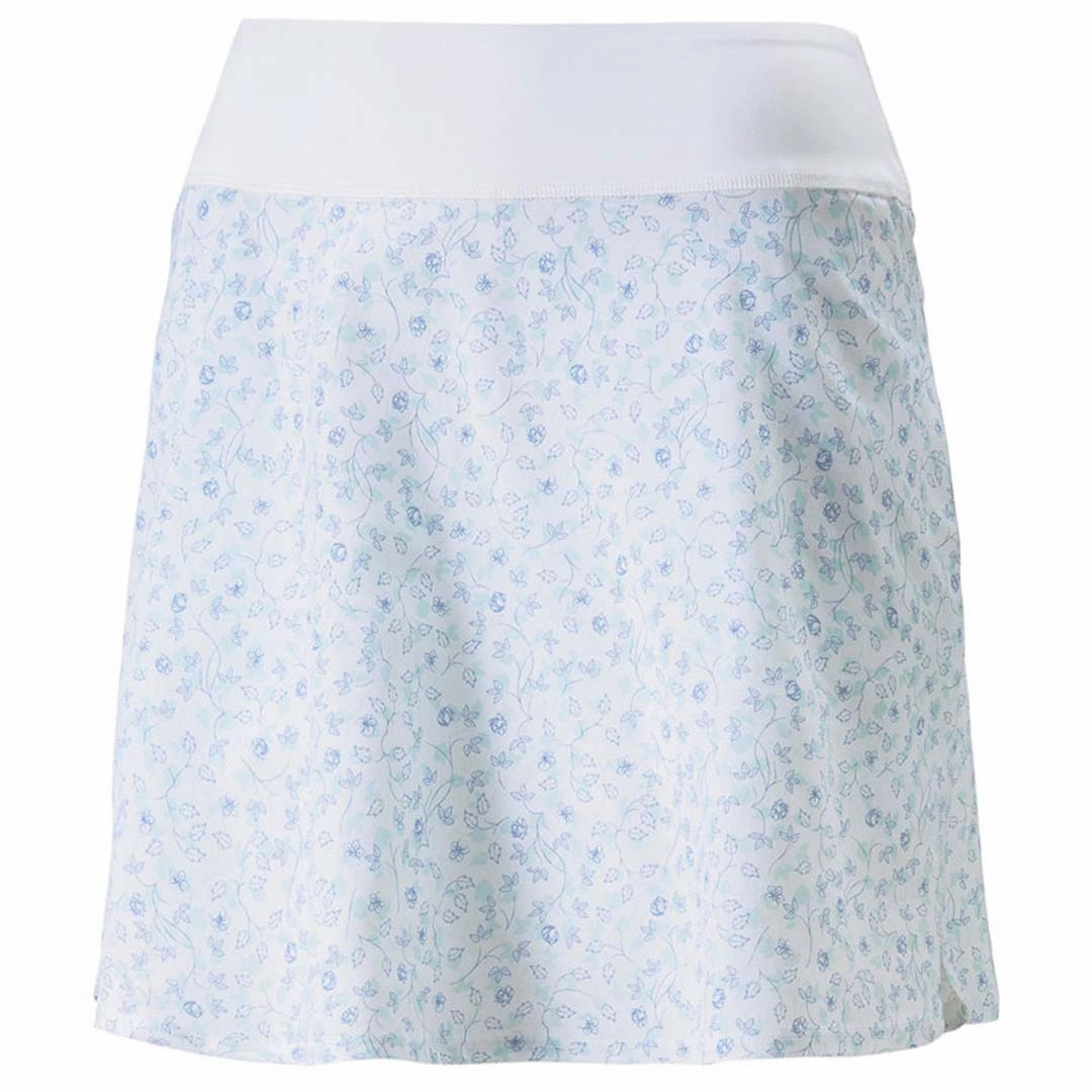 Puma - Women's PwrShape Fancy Plants Skirt (535519 01) Versatile Fit Button front