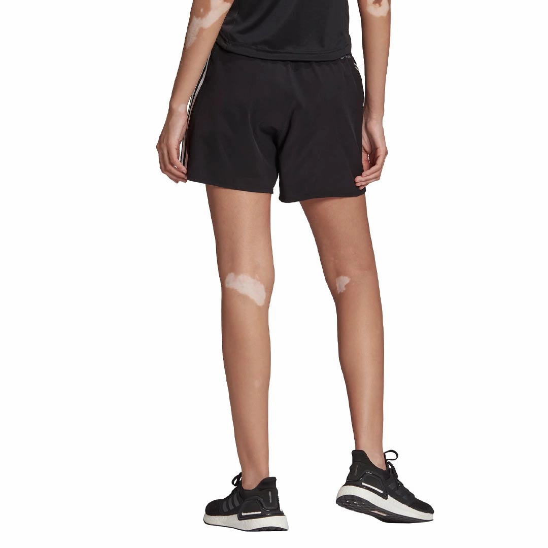 All Season Versatility Zip Pocket adidas - Women's Train Icons 3-Stripes Woven Shorts (HG1895)