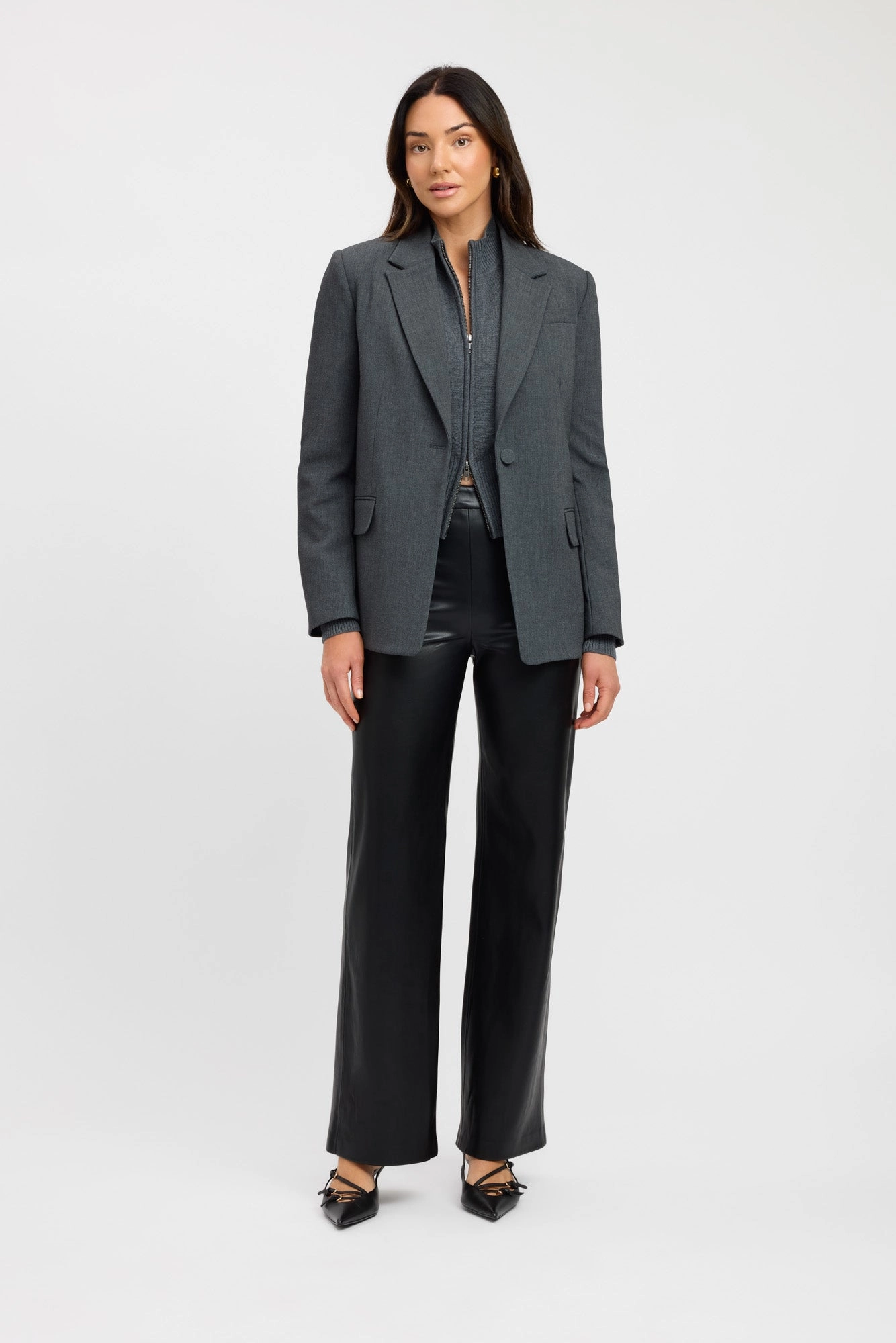 Erika Blazer High Loft Insulation Double Layer Protection