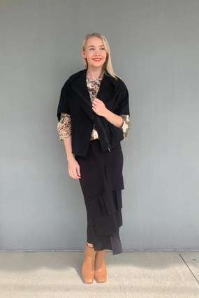 LS Collection - 50TQ Jane Hooded Jacket Hooded style