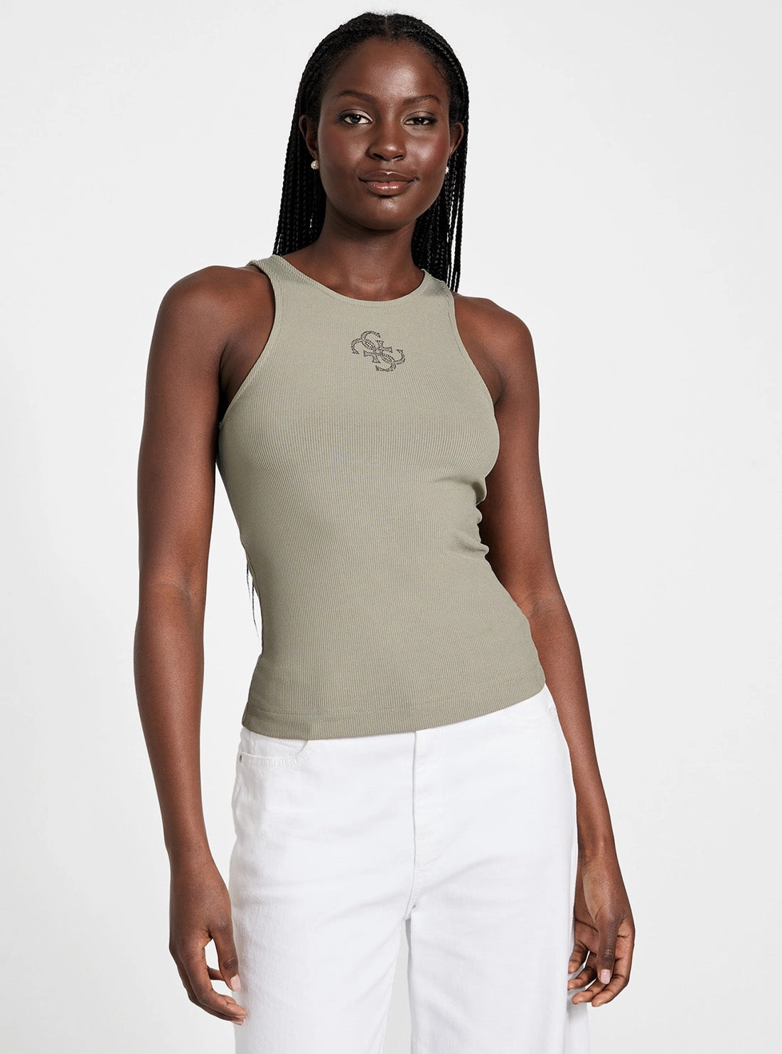 Lightweight Design Eco Green Guendalina Tank Top