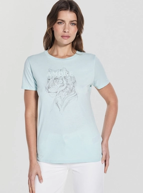 Eco Green Sketch Face Easy T-Shirt Basic Tank