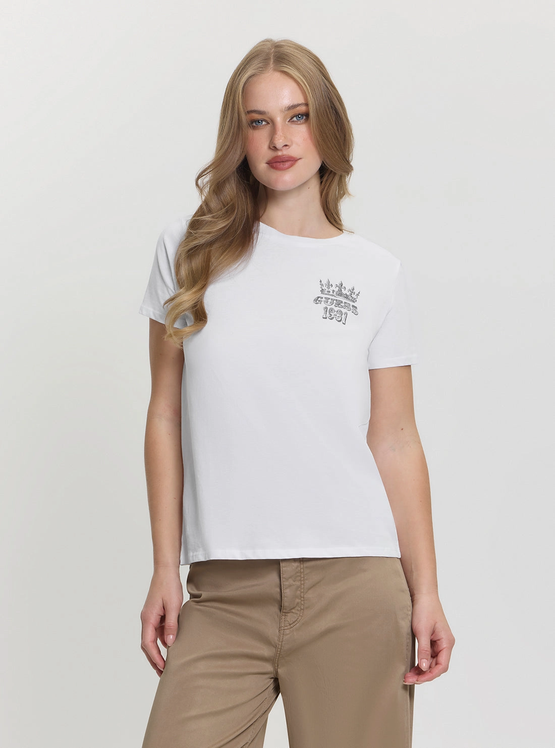 Eco White Nature Scape Easy T-Shirt Reinforced Hems OdorResistantTechnology