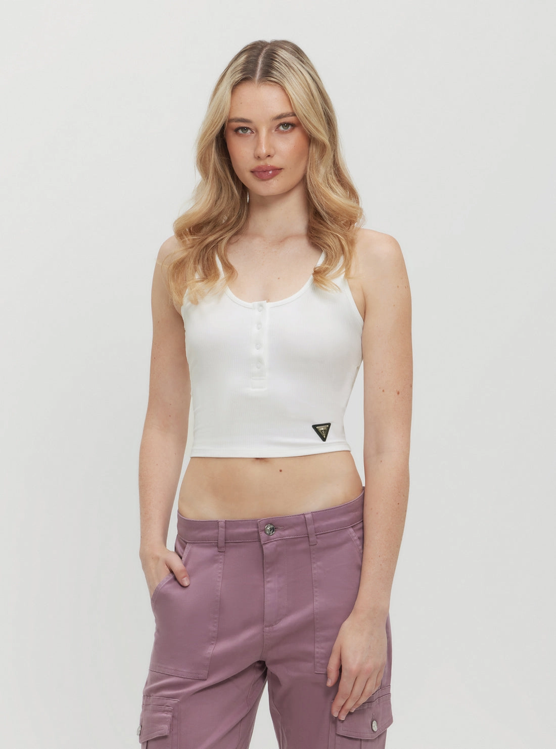 Eco White Nyra Active Top ConvertibleCollarSystem